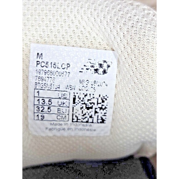 New Balance Kids 515 V1 Lace Up Sneakers Size 1 Light Raspberry Pink Barbie EUC - Picture 10 of 16